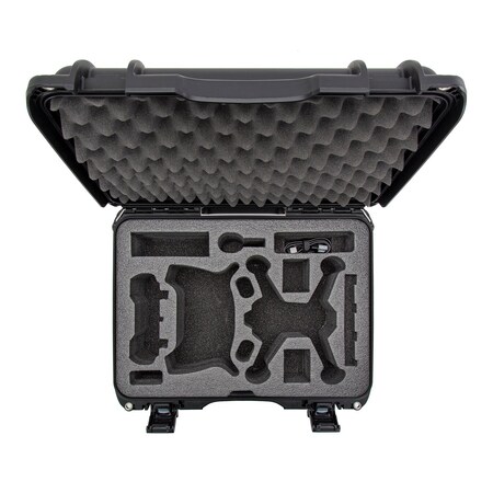 Nanuk 925 Travel Storage Waterproof Hard Shell Case for DJI Avata, Goggles, and Fly More Combo 925S-080BK-0A0-C0745